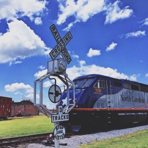 Posted May 31, 2014 at NC Transportation Museum - The Amtrak locomotive "North Carolina"