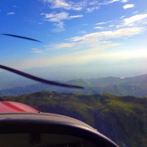 Posted June 10, 2013 at Boucan Carre - Somewhere between Pignon and Port Au Prince, Haiti. Through the prop, co-pilot edition