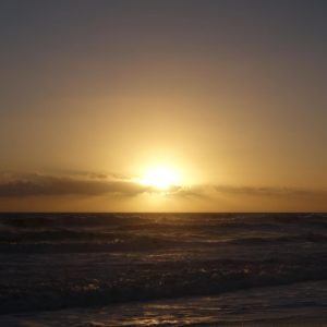 Posted November 30, 2015 at Melbourne Beach, FL - Golden Sunrise (unedited)
