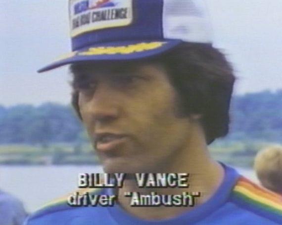 Video screen capture, Billy Vance © Betts Partington