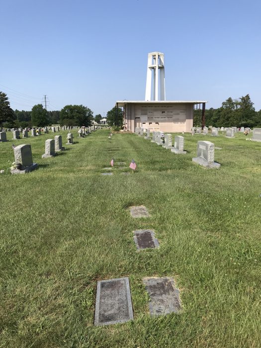 Michelle Brooks' grave site