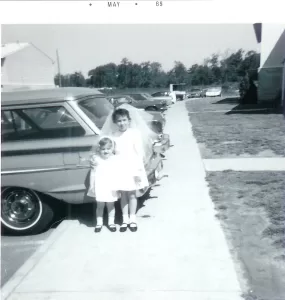 Michelle with our sister Wendy